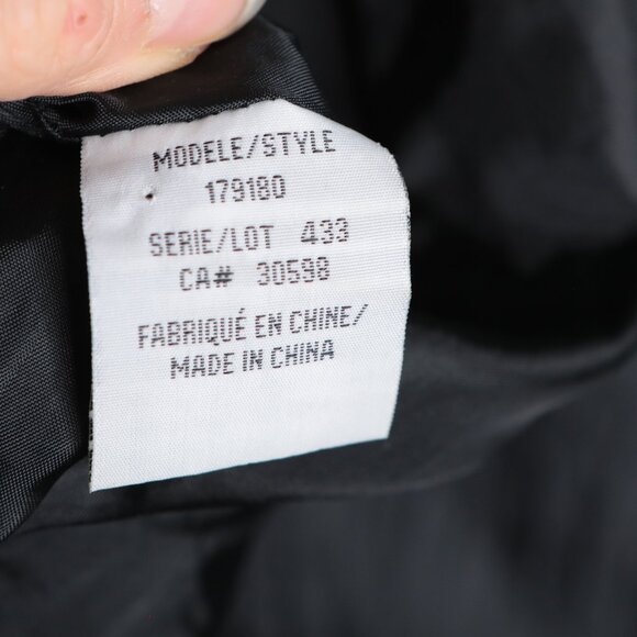 Luba Limited Edition Black Overcoat Fall Jacket Button Up Lined Plus 16 - Picture 10 of 11